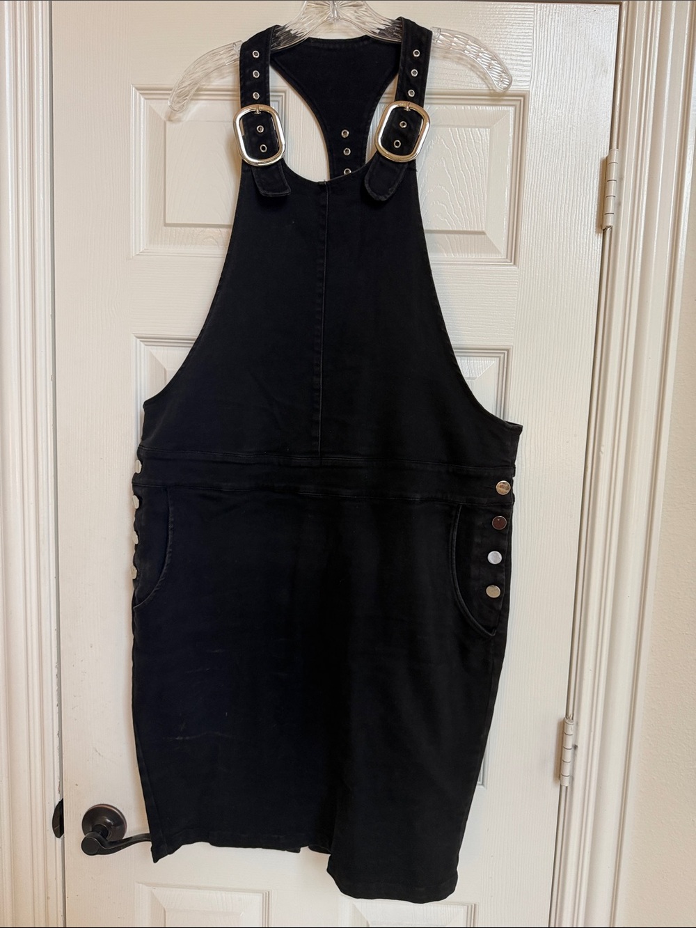 Universal Standard Black Overall Skirt/Dress Size Small (14)